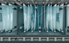 Производственная линия сепараторов для литий-ионных аккумуляторов мокрым способом (9)